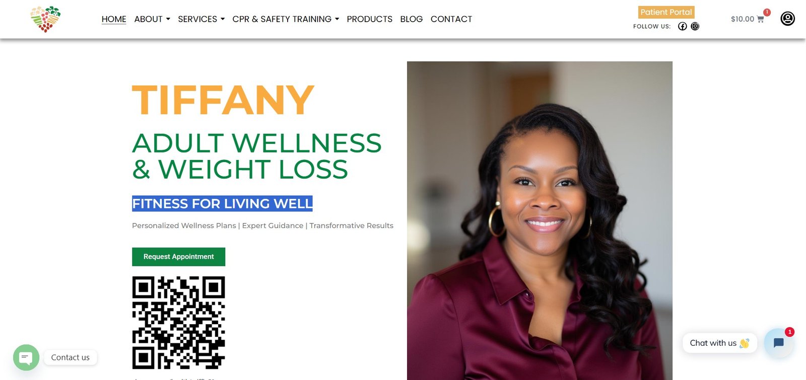 Tiffany fitness for living well